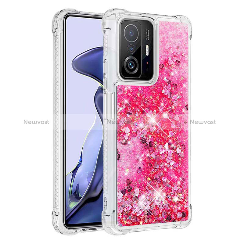 Silicone Candy Rubber TPU Bling-Bling Soft Case Cover S01 for Xiaomi Mi 11T Pro 5G