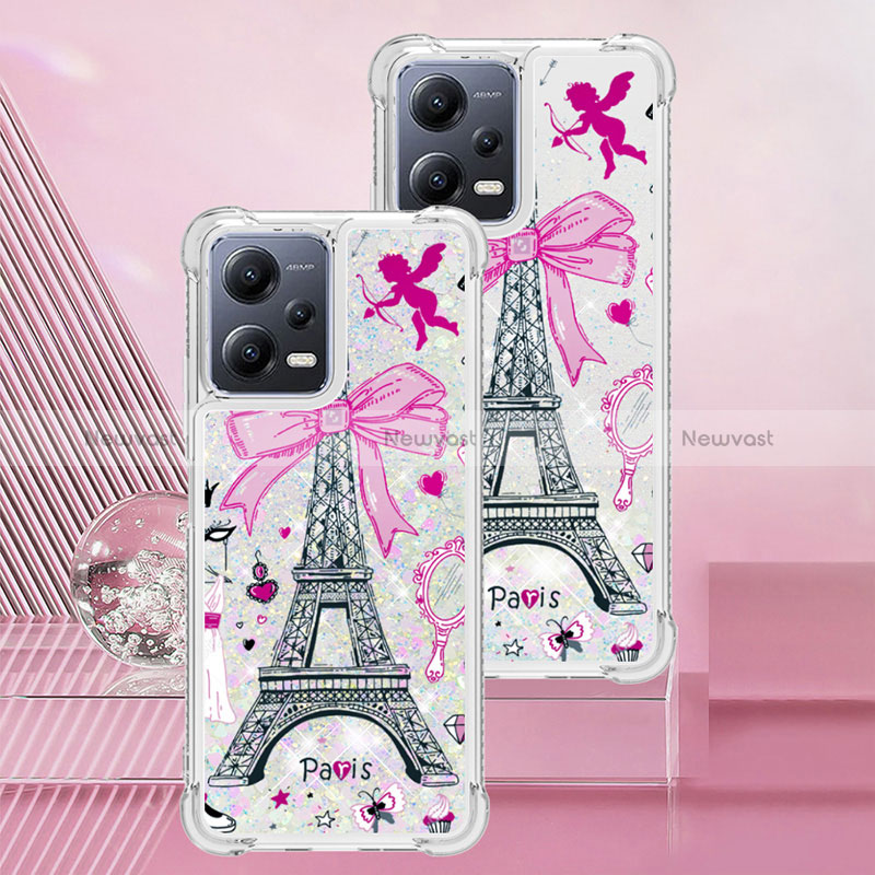 Silicone Candy Rubber TPU Bling-Bling Soft Case Cover S01 for Xiaomi Poco X5 5G