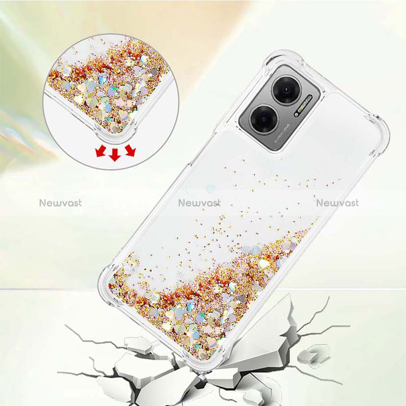 Silicone Candy Rubber TPU Bling-Bling Soft Case Cover S01 for Xiaomi Redmi 10 5G