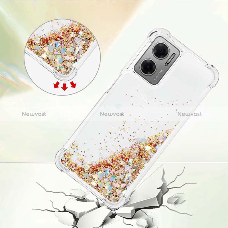 Silicone Candy Rubber TPU Bling-Bling Soft Case Cover S01 for Xiaomi Redmi 10 Prime Plus 5G