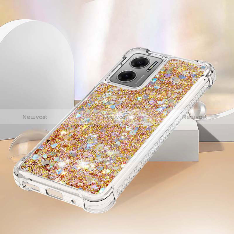 Silicone Candy Rubber TPU Bling-Bling Soft Case Cover S01 for Xiaomi Redmi 11 Prime 5G
