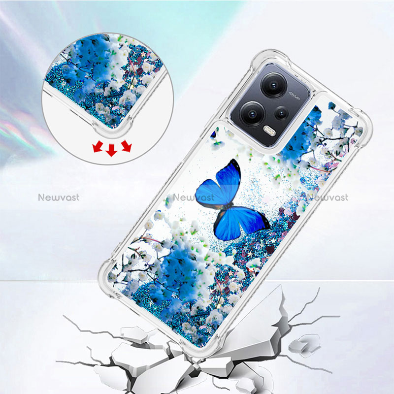 Silicone Candy Rubber TPU Bling-Bling Soft Case Cover S01 for Xiaomi Redmi Note 12 5G