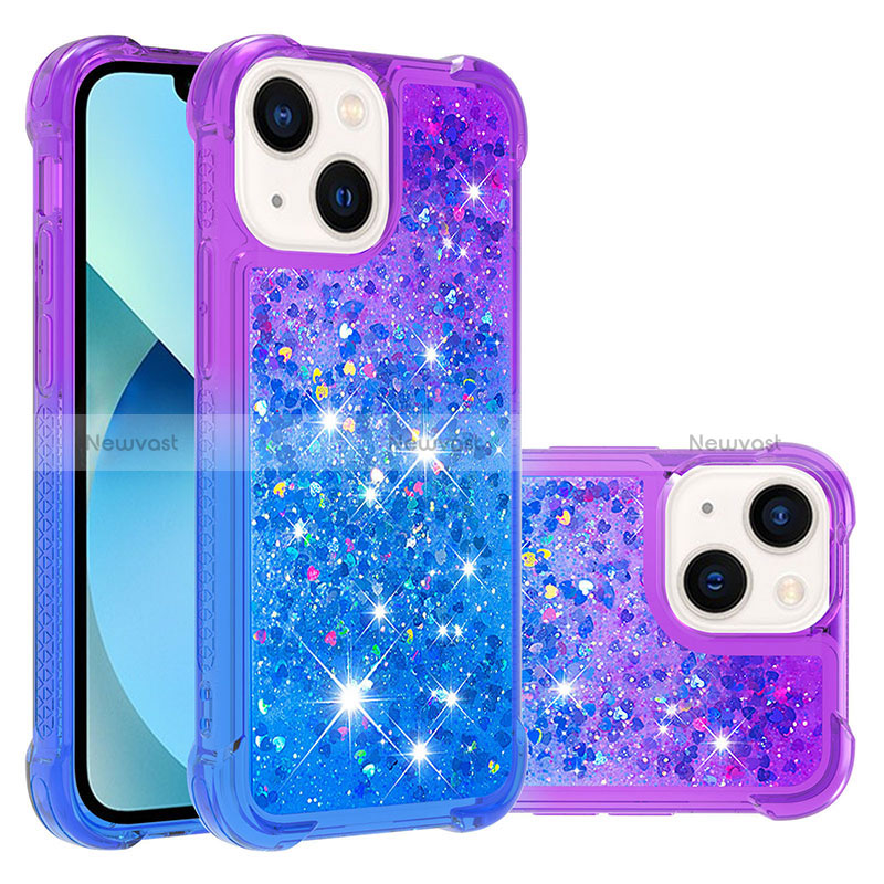 Silicone Candy Rubber TPU Bling-Bling Soft Case Cover S02 for Apple iPhone 14