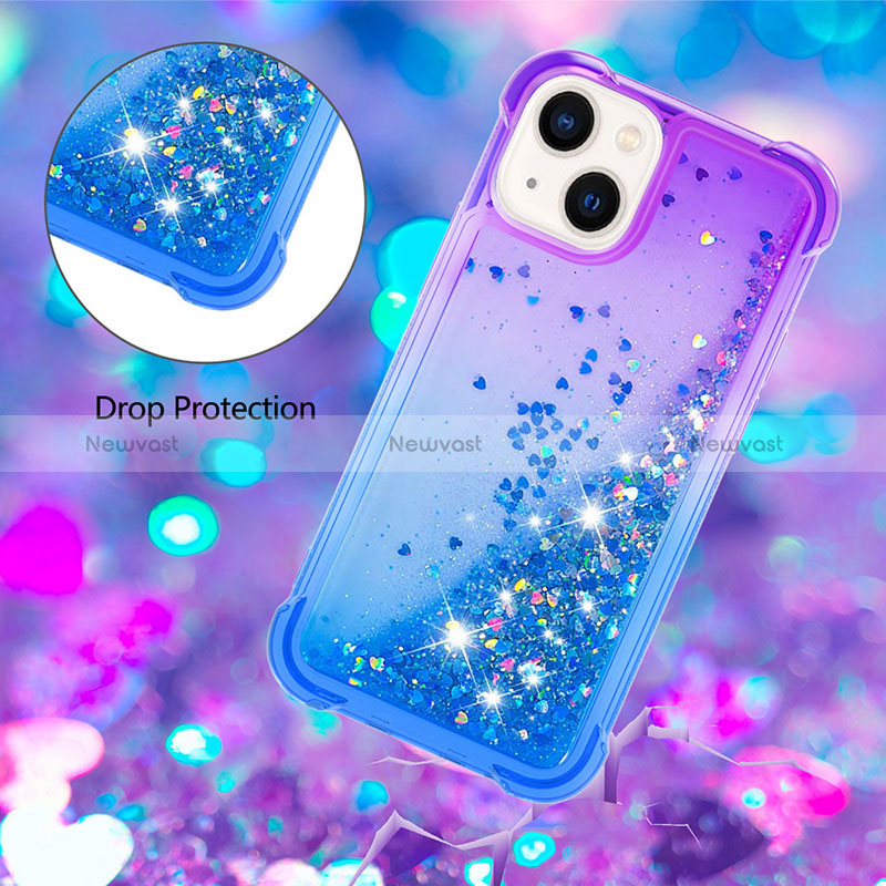 Silicone Candy Rubber TPU Bling-Bling Soft Case Cover S02 for Apple iPhone 14 Plus