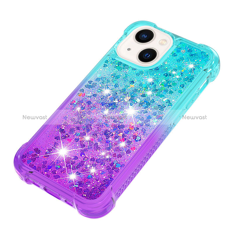 Silicone Candy Rubber TPU Bling-Bling Soft Case Cover S02 for Apple iPhone 14 Plus