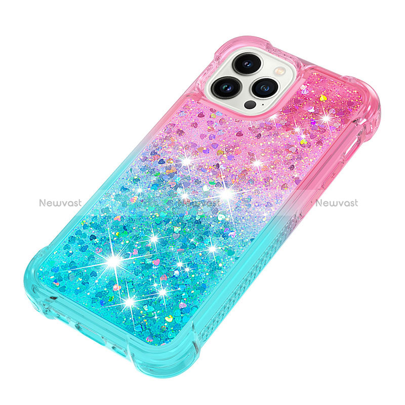 Silicone Candy Rubber TPU Bling-Bling Soft Case Cover S02 for Apple iPhone 14 Pro Max