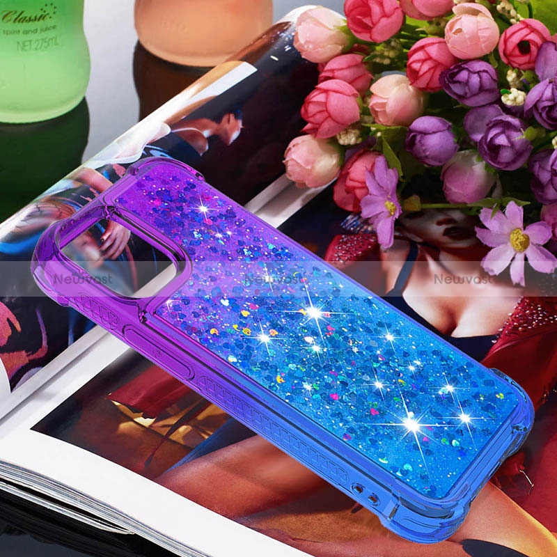 Silicone Candy Rubber TPU Bling-Bling Soft Case Cover S02 for Apple iPhone 15 Pro Max