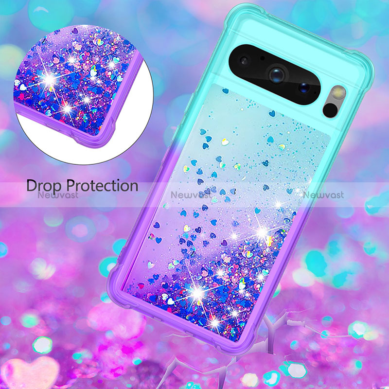 Silicone Candy Rubber TPU Bling-Bling Soft Case Cover S02 for Google Pixel 8 Pro 5G