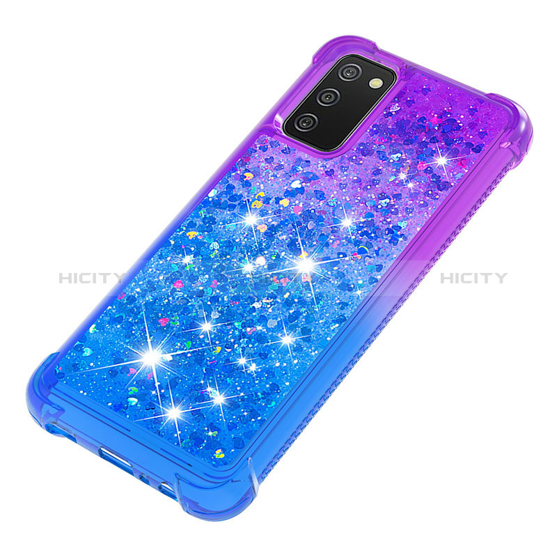 Silicone Candy Rubber TPU Bling-Bling Soft Case Cover S02 for Samsung Galaxy A03s