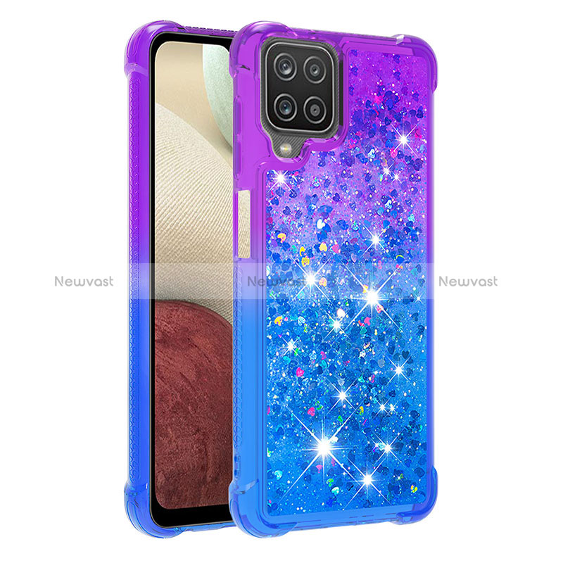 Silicone Candy Rubber TPU Bling-Bling Soft Case Cover S02 for Samsung Galaxy A12 5G