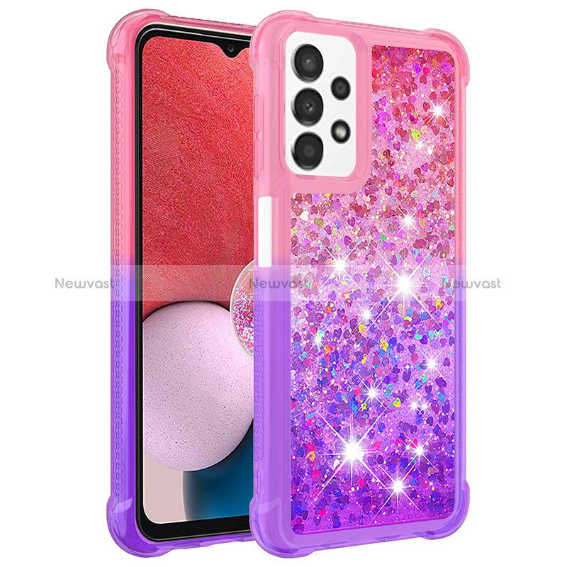 Silicone Candy Rubber TPU Bling-Bling Soft Case Cover S02 for Samsung Galaxy A13 4G