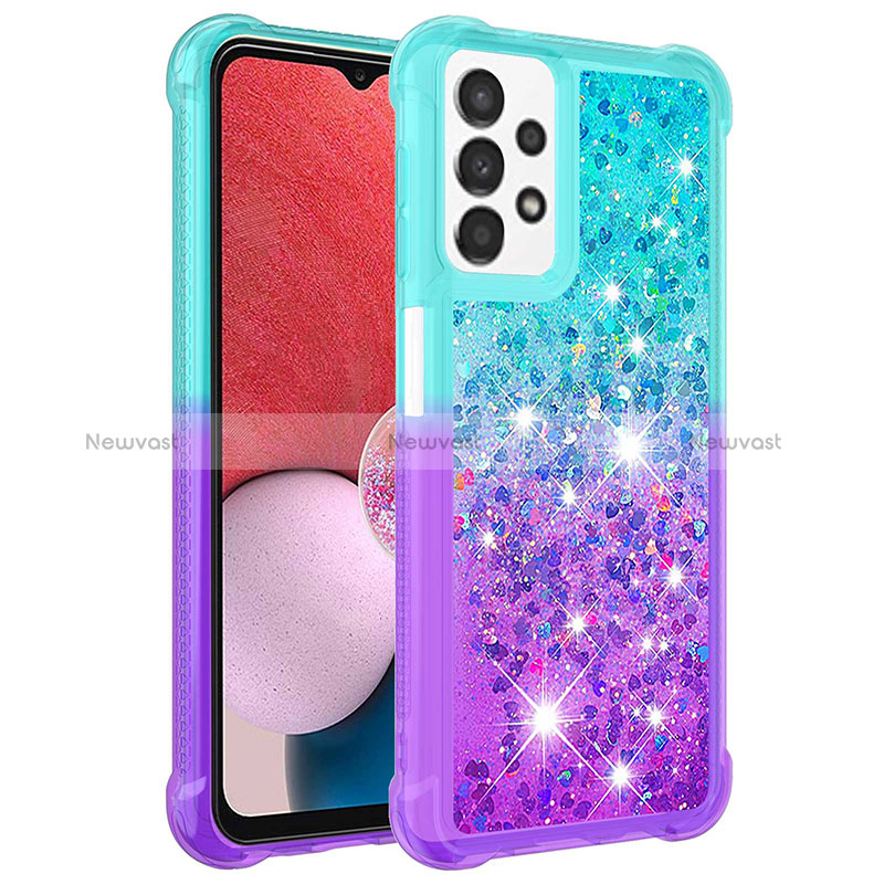 Silicone Candy Rubber TPU Bling-Bling Soft Case Cover S02 for Samsung Galaxy A13 4G