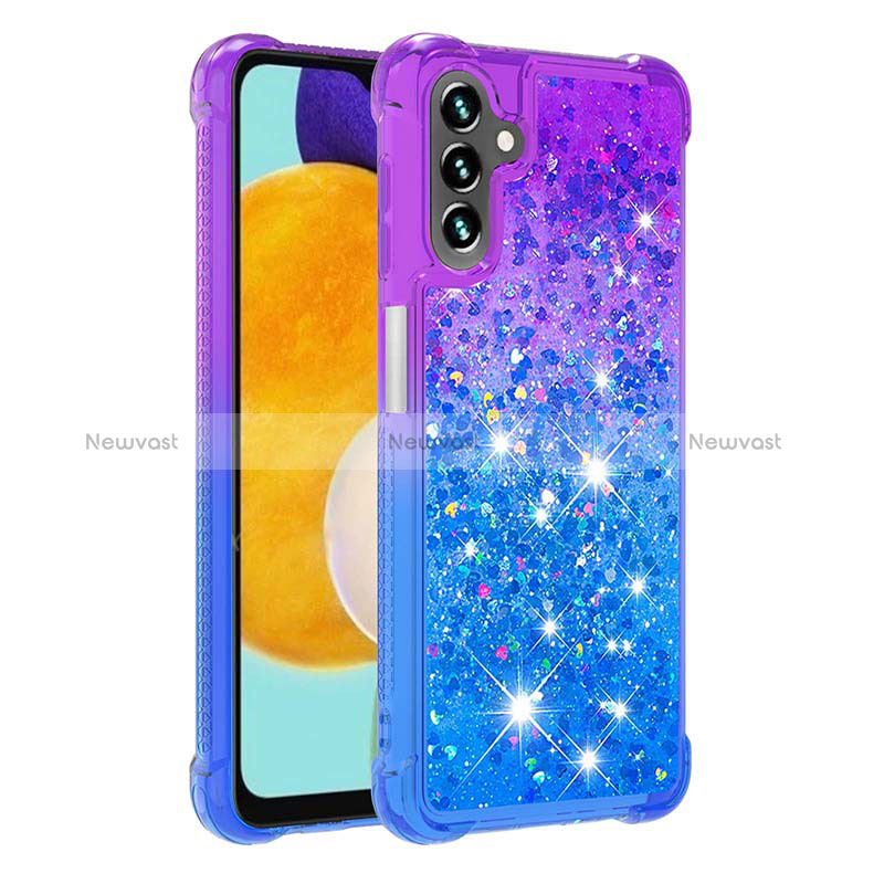 Silicone Candy Rubber TPU Bling-Bling Soft Case Cover S02 for Samsung Galaxy A13 5G