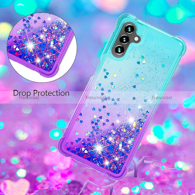 Silicone Candy Rubber TPU Bling-Bling Soft Case Cover S02 for Samsung Galaxy A13 5G