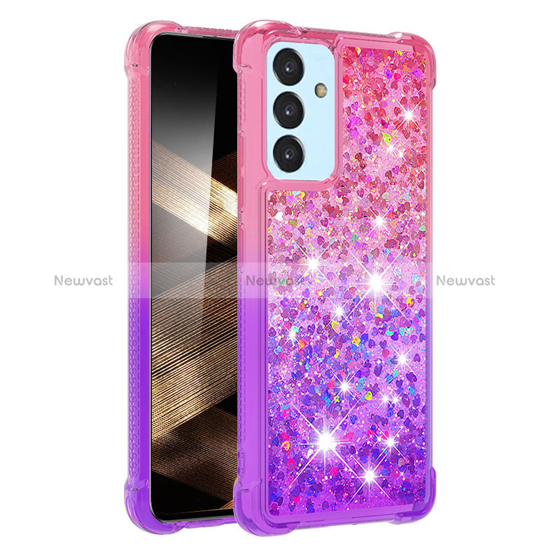 Silicone Candy Rubber TPU Bling-Bling Soft Case Cover S02 for Samsung Galaxy A15 4G