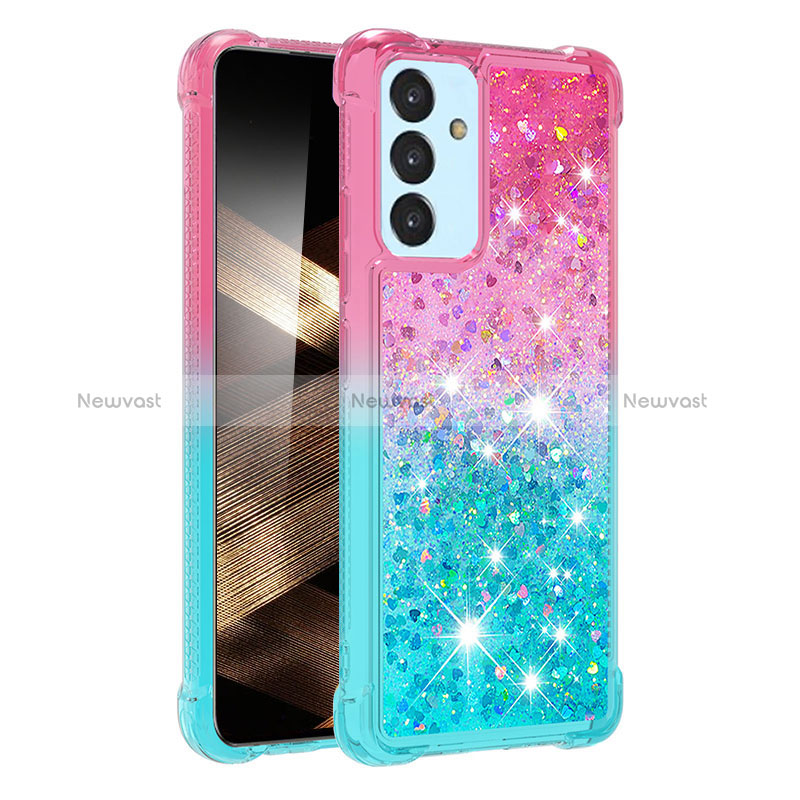 Silicone Candy Rubber TPU Bling-Bling Soft Case Cover S02 for Samsung Galaxy A15 4G