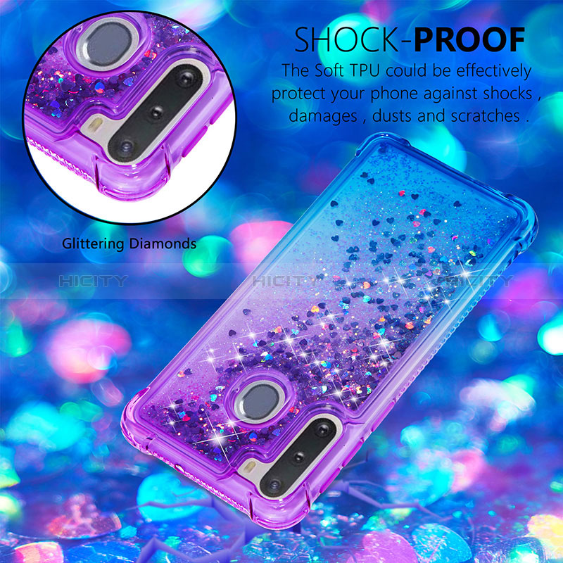 Silicone Candy Rubber TPU Bling-Bling Soft Case Cover S02 for Samsung Galaxy A21 European