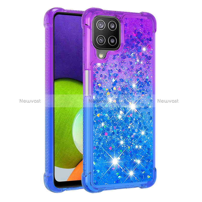 Silicone Candy Rubber TPU Bling-Bling Soft Case Cover S02 for Samsung Galaxy A22 4G