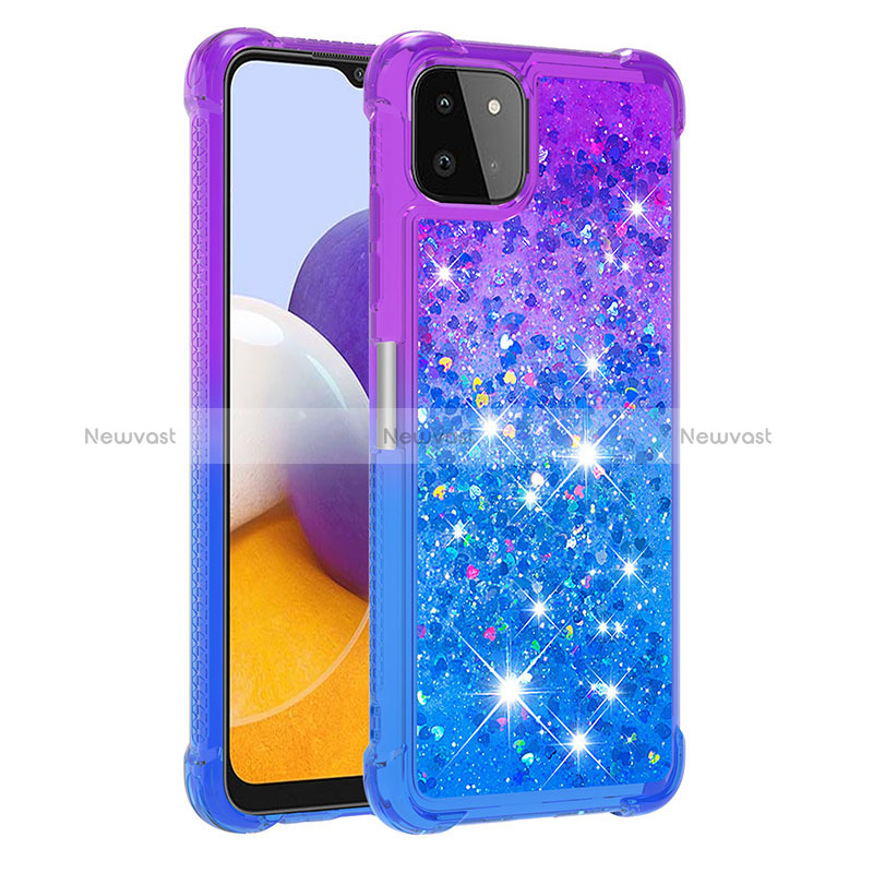 Silicone Candy Rubber TPU Bling-Bling Soft Case Cover S02 for Samsung Galaxy A22 5G