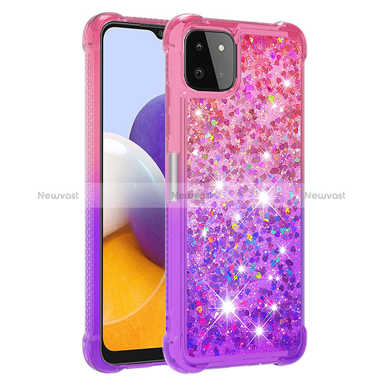 Silicone Candy Rubber TPU Bling-Bling Soft Case Cover S02 for Samsung Galaxy A22s 5G