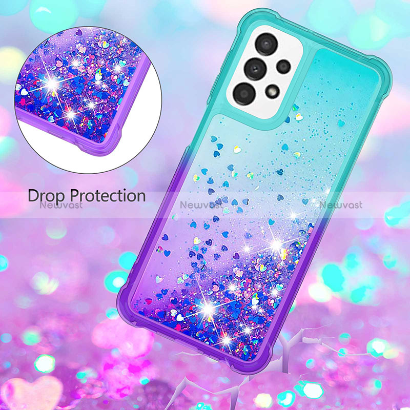 Silicone Candy Rubber TPU Bling-Bling Soft Case Cover S02 for Samsung Galaxy A23 4G