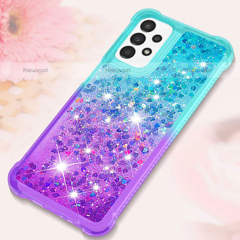 Silicone Candy Rubber TPU Bling-Bling Soft Case Cover S02 for Samsung Galaxy A23 5G