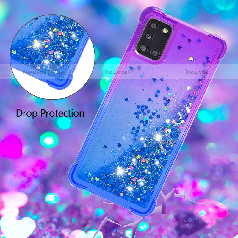 Silicone Candy Rubber TPU Bling-Bling Soft Case Cover S02 for Samsung Galaxy A31