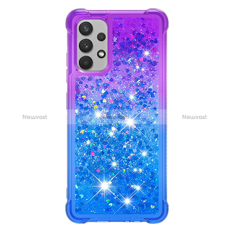 Silicone Candy Rubber TPU Bling-Bling Soft Case Cover S02 for Samsung Galaxy A32 4G