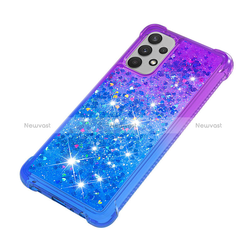 Silicone Candy Rubber TPU Bling-Bling Soft Case Cover S02 for Samsung Galaxy A32 4G