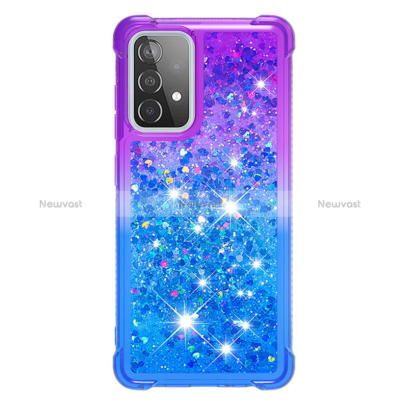 Silicone Candy Rubber TPU Bling-Bling Soft Case Cover S02 for Samsung Galaxy A52 4G