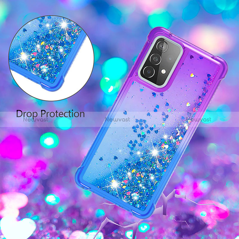 Silicone Candy Rubber TPU Bling-Bling Soft Case Cover S02 for Samsung Galaxy A52 4G