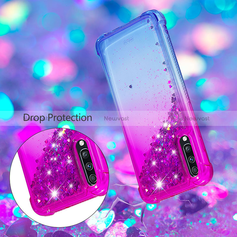 Silicone Candy Rubber TPU Bling-Bling Soft Case Cover S02 for Samsung Galaxy A70S