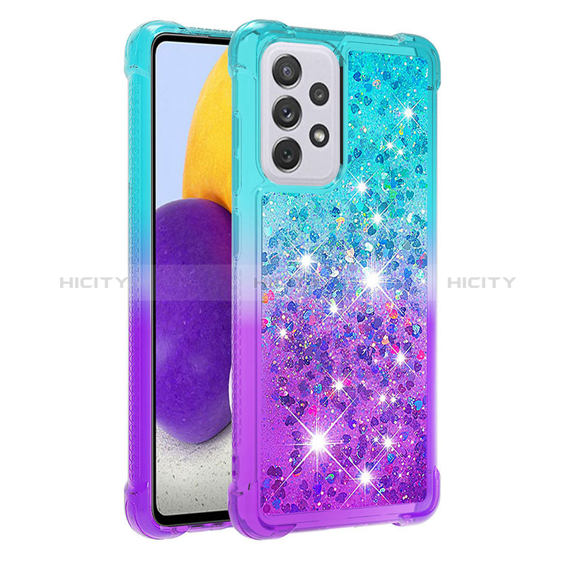 Silicone Candy Rubber TPU Bling-Bling Soft Case Cover S02 for Samsung Galaxy A73 5G