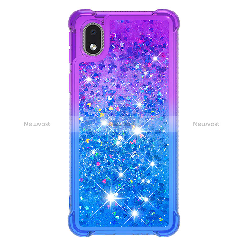 Silicone Candy Rubber TPU Bling-Bling Soft Case Cover S02 for Samsung Galaxy M01 Core