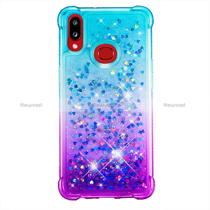 Silicone Candy Rubber TPU Bling-Bling Soft Case Cover S02 for Samsung Galaxy M01s