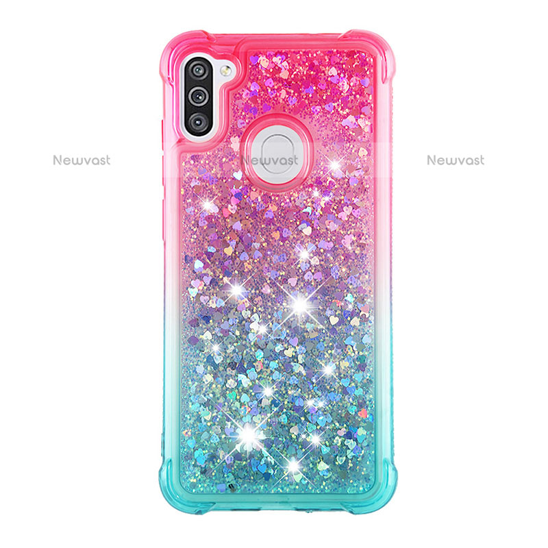 Silicone Candy Rubber TPU Bling-Bling Soft Case Cover S02 for Samsung Galaxy M11