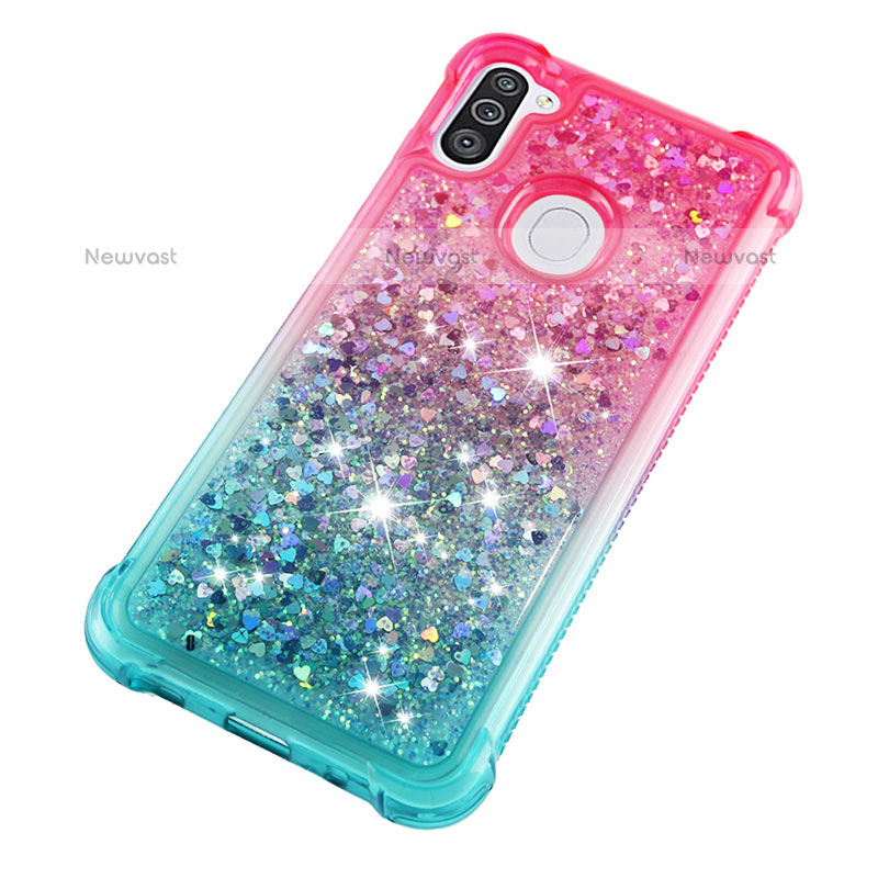 Silicone Candy Rubber TPU Bling-Bling Soft Case Cover S02 for Samsung Galaxy M11