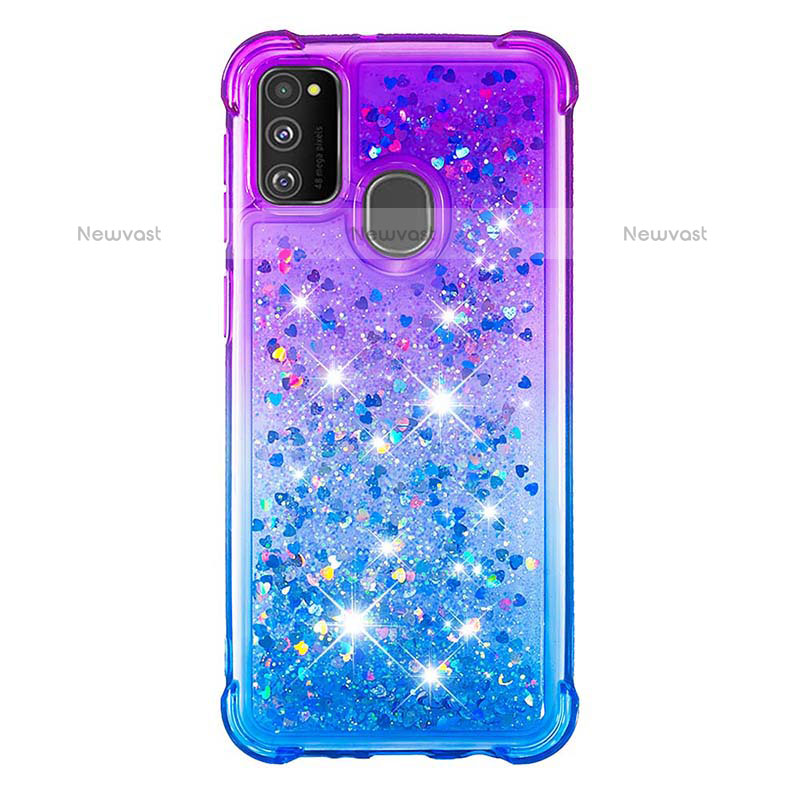 Silicone Candy Rubber TPU Bling-Bling Soft Case Cover S02 for Samsung Galaxy M30s