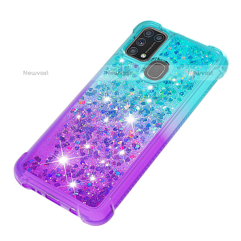 Silicone Candy Rubber TPU Bling-Bling Soft Case Cover S02 for Samsung Galaxy M31