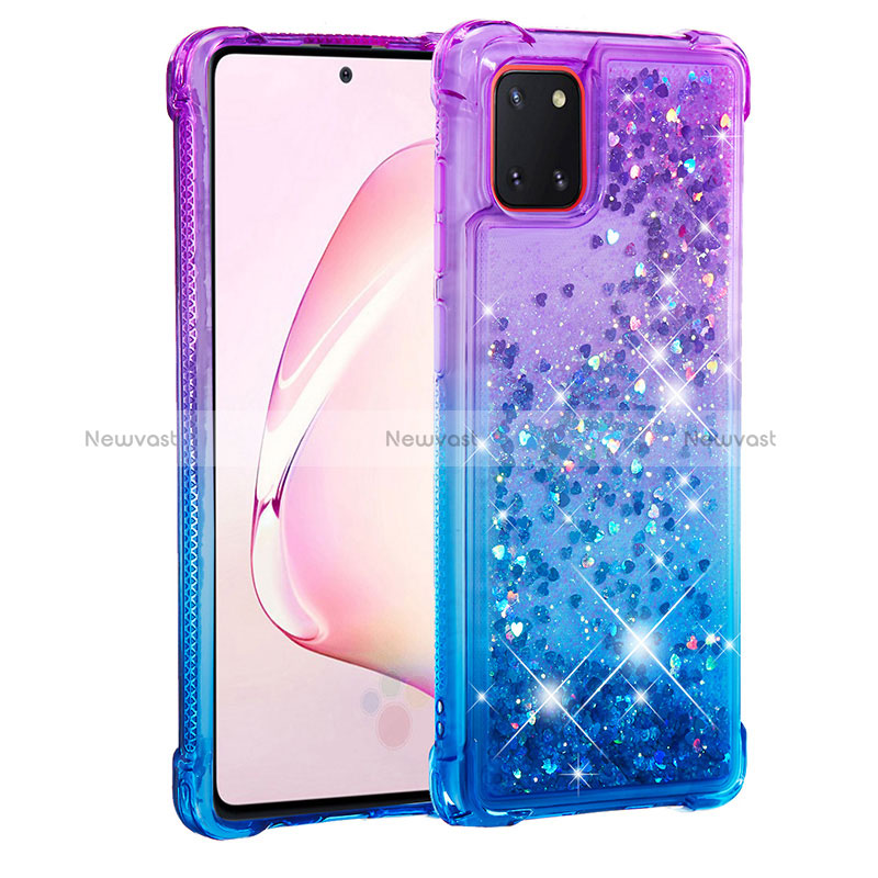 Silicone Candy Rubber TPU Bling-Bling Soft Case Cover S02 for Samsung Galaxy M60s