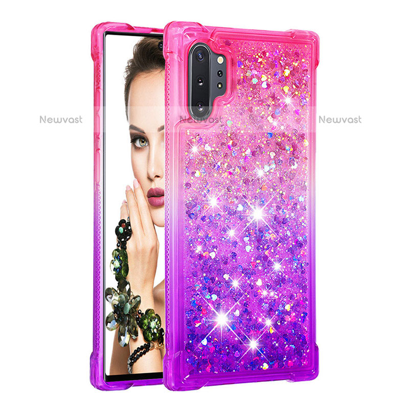 Silicone Candy Rubber TPU Bling-Bling Soft Case Cover S02 for Samsung Galaxy Note 10 Plus 5G