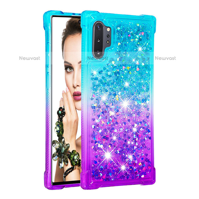 Silicone Candy Rubber TPU Bling-Bling Soft Case Cover S02 for Samsung Galaxy Note 10 Plus 5G