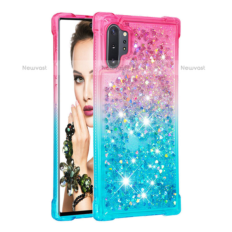 Silicone Candy Rubber TPU Bling-Bling Soft Case Cover S02 for Samsung Galaxy Note 10 Plus 5G