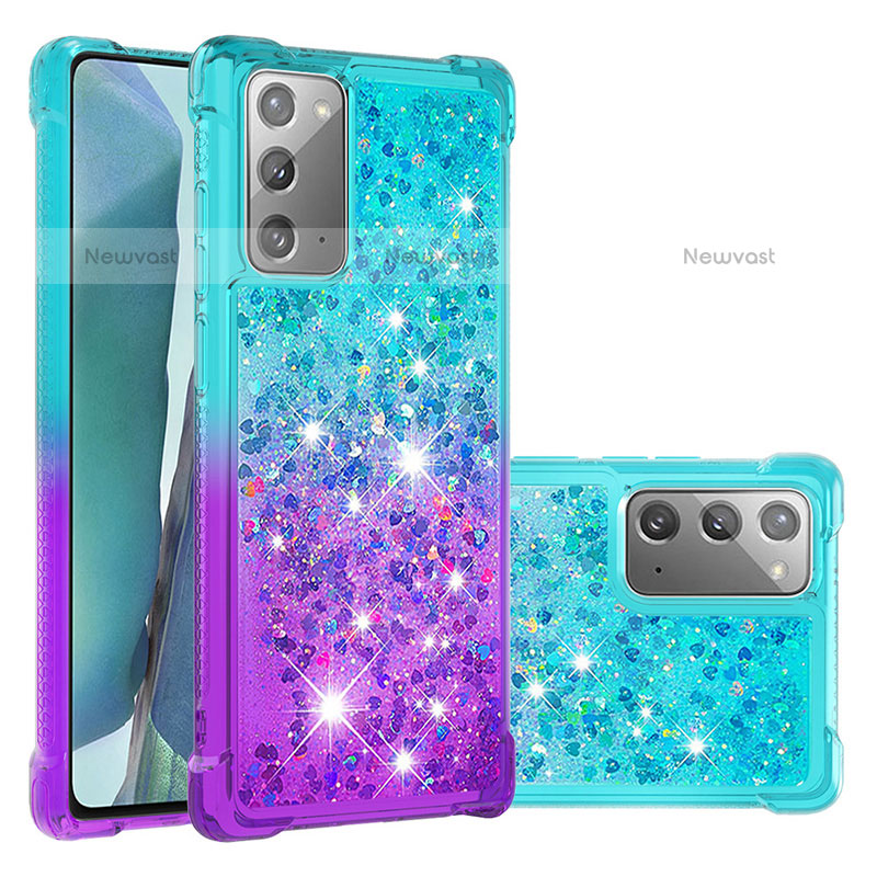 Silicone Candy Rubber TPU Bling-Bling Soft Case Cover S02 for Samsung Galaxy Note 20 5G