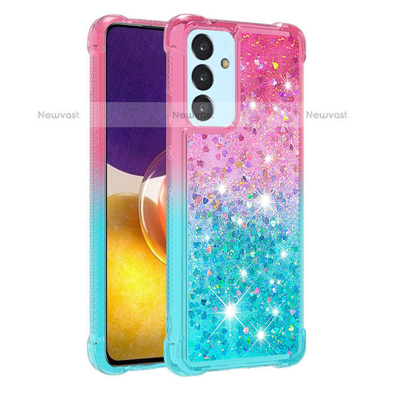 Silicone Candy Rubber TPU Bling-Bling Soft Case Cover S02 for Samsung Galaxy Quantum2 5G