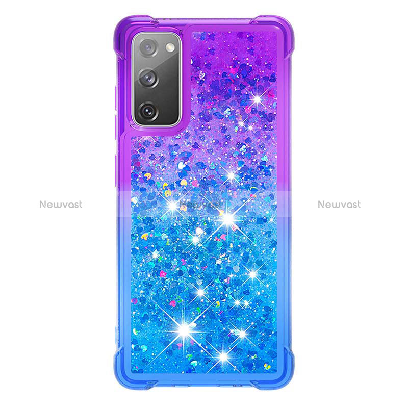 Silicone Candy Rubber TPU Bling-Bling Soft Case Cover S02 for Samsung Galaxy S20 FE (2022) 5G