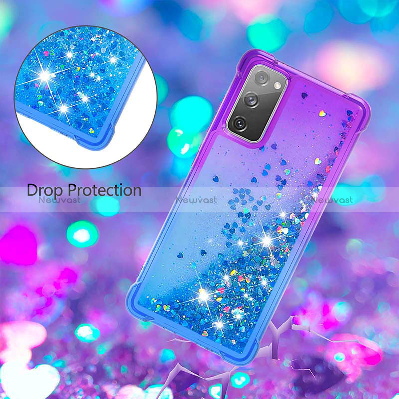 Silicone Candy Rubber TPU Bling-Bling Soft Case Cover S02 for Samsung Galaxy S20 FE 4G