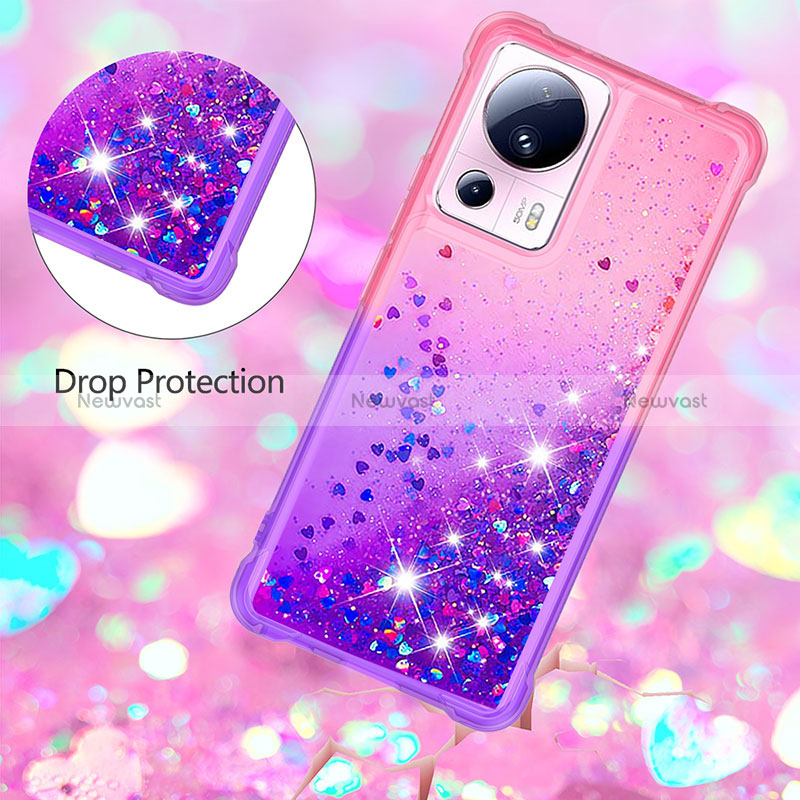 Silicone Candy Rubber TPU Bling-Bling Soft Case Cover S02 for Xiaomi Civi 2 5G