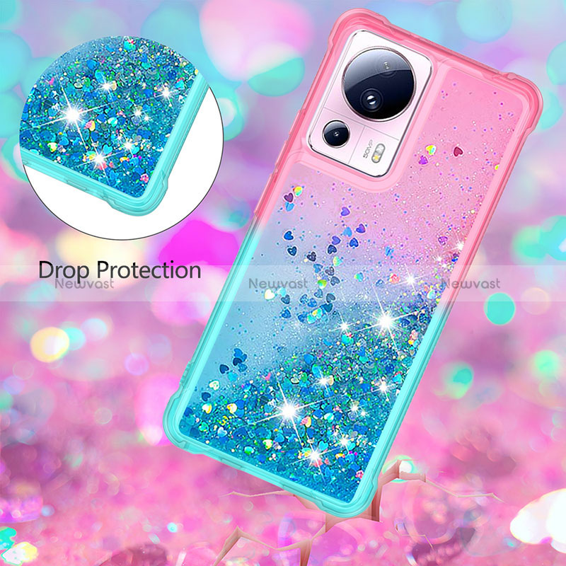 Silicone Candy Rubber TPU Bling-Bling Soft Case Cover S02 for Xiaomi Civi 2 5G