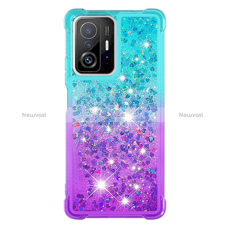 Silicone Candy Rubber TPU Bling-Bling Soft Case Cover S02 for Xiaomi Mi 11T 5G